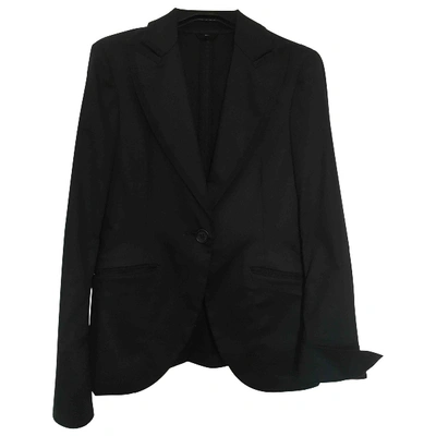 Pre-owned Fay Black Cotton Jacket