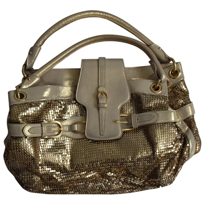 Pre-owned Jimmy Choo Handbag In Gold