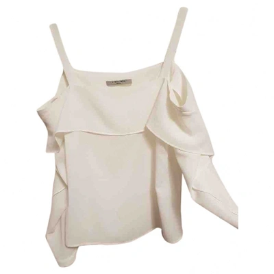 Pre-owned Allsaints White Viscose Top