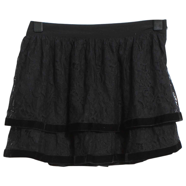 Pre-Owned Sandro Black Skirt | ModeSens