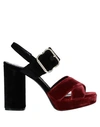 Twinset Sandals In Red