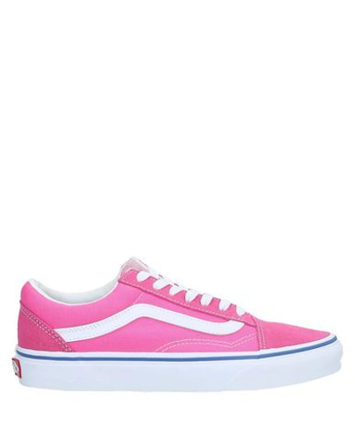 Vans Sneakers In Fuchsia