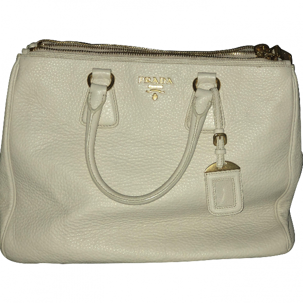prada white purse