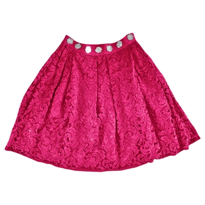 Pre-owned Alberta Ferretti Mid-length Skirt In Pink