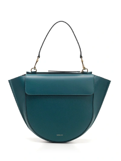 Wandler Hortensia Medium Shoulder Bag In Blue