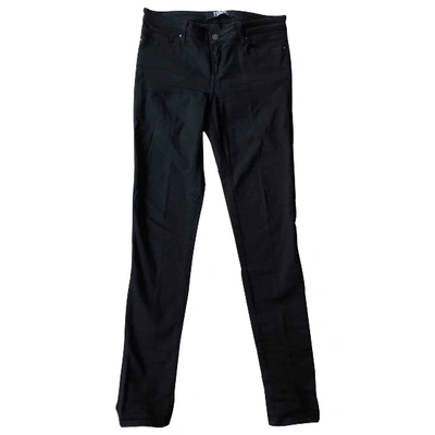 Pre-owned Karl Black Cotton - Elasthane Jeans