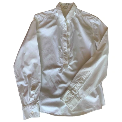 Pre-owned Agnona Shirt In White