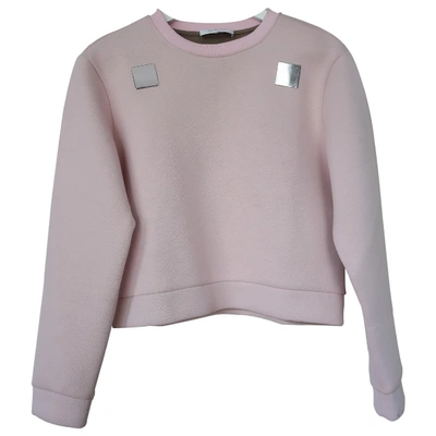 Pre-owned Carven Pink Polyester Knitwear