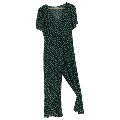 Pre-owned Reformation Green Jumpsuit