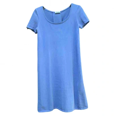 Pre-owned Moschino Cheap And Chic Mid-length Dress In Blue