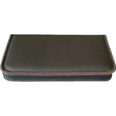Pre-owned Brunello Cucinelli Leather Wallet In Grey
