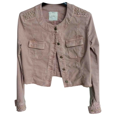 Pre-owned Pinko Jacket In Pink