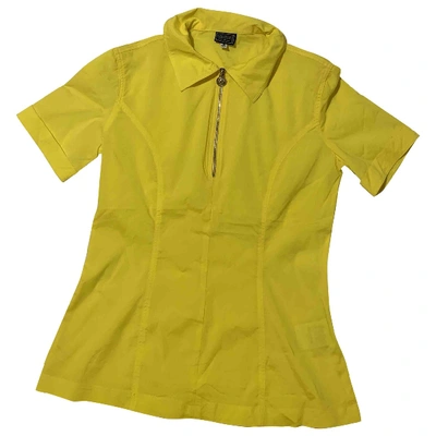 Pre-owned Versus Shirt In Yellow