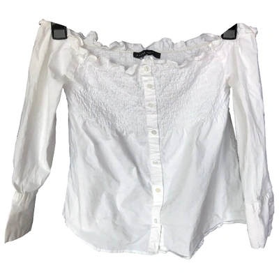 Pre-owned Walter Baker White Cotton Top