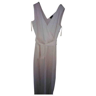 Pre-owned Fendi Beige Silk Dress