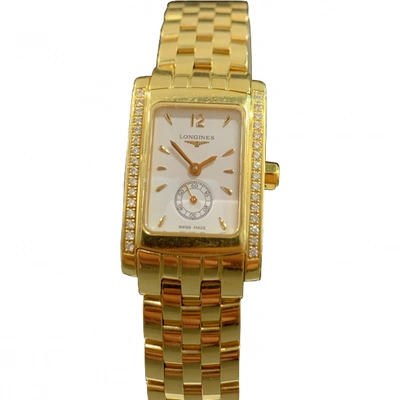 Pre-owned Longines Dolce Vita Yellow Gold Watch