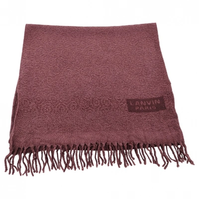 Pre-owned Lanvin Wool Scarf