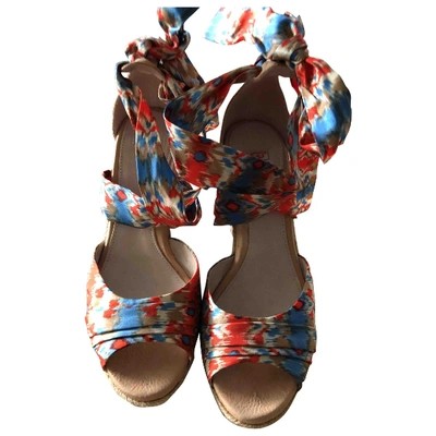 Pre-owned Ugg Cloth Sandals In Multicolour