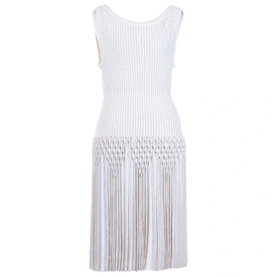 Pre-owned Alaïa White Dress