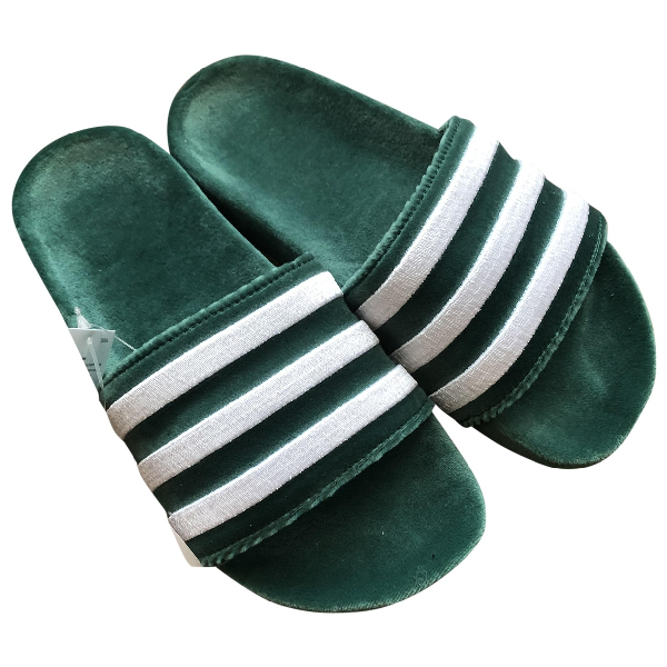 green velvet adidas shoes