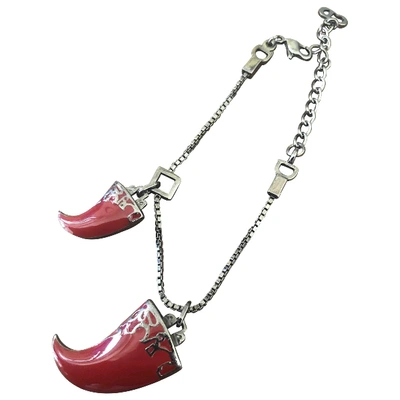 Pre-owned Dior Red Metal Bracelet