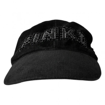 Pre-owned Pinko Cap In Black