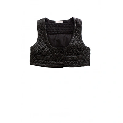 Pre-owned See By Chloé Short Waistcoat In Black