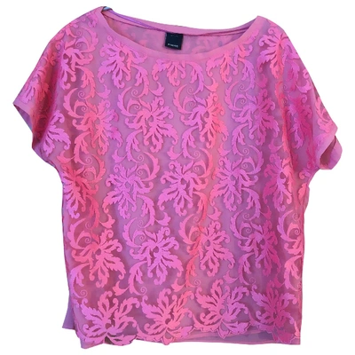 Pre-owned Pinko Pink Polyester Top