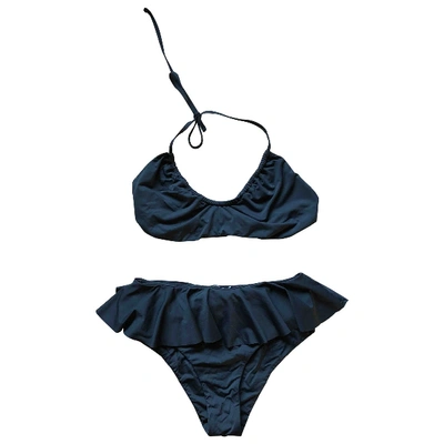 Pre-owned Albertine Two-piece Swimsuit In Black