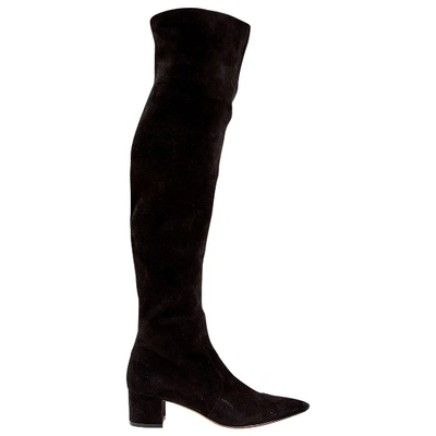 Pre-owned Gianvito Rossi Boots In Black