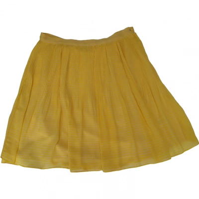 Pre-owned French Connection Yellow Skirt