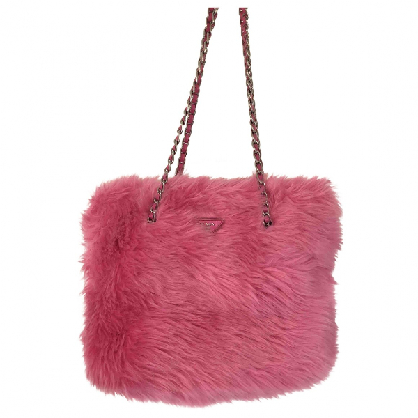 prada fuzzy bag