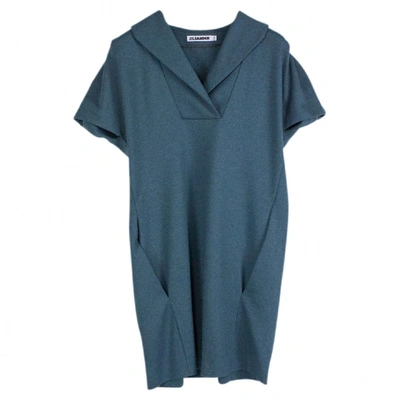 Pre-owned Jil Sander Wool Tunic In Green