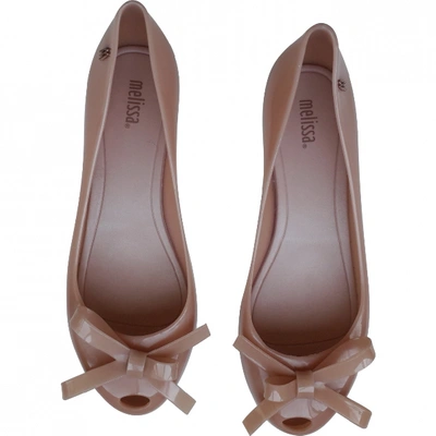 Pre-owned Melissa Ballet Flats In Other