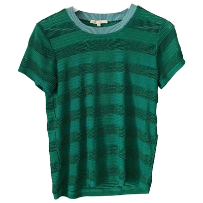 Pre-owned Maje Green Polyester Top