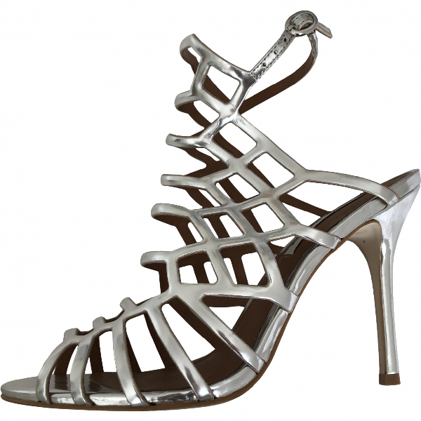 steve madden silver platforms