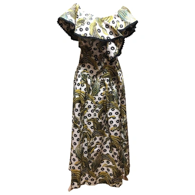 Pre-owned Temperley London Maxi Dress In Multicolour