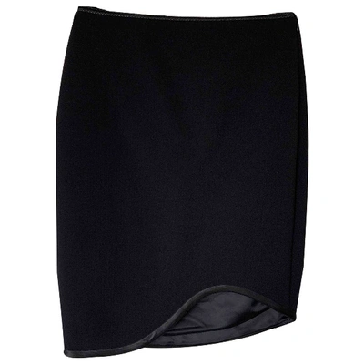 Pre-owned Jay Ahr Mid-length Skirt In Black