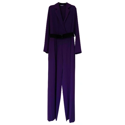 Pre-owned P.a.r.o.s.h Jumpsuit In Purple