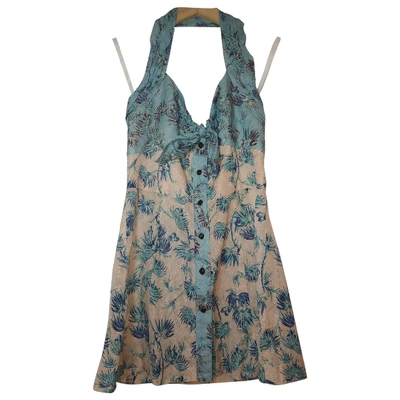 Pre-owned Anna Sui Blouse In Multicolour