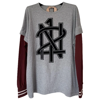 Pre-owned N°21 Grey Cotton Top