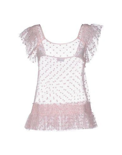 Red Valentino Blouses In Pink