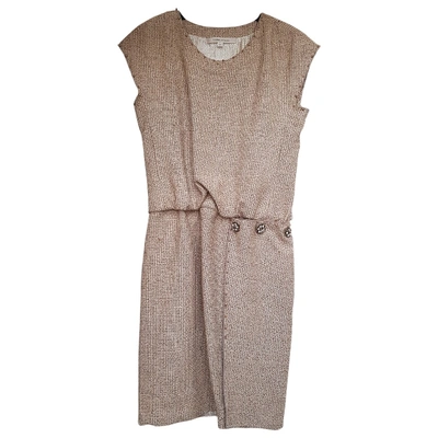 Pre-owned Marc Jacobs Wool Mid-length Dress In Gold