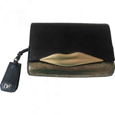 Pre-owned Diane Von Furstenberg Leather Clutch Bag