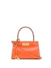 Tory Burch Lee Radziwill Petite Bag In Orange