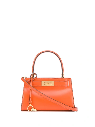 Tory Burch Lee Radziwill Petite Bag In Orange