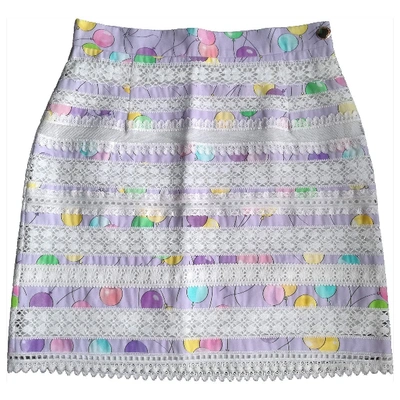 Pre-owned Alexander Terekhov Mini Skirt In Purple