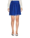 Fuzzi Mini Skirt In Blue