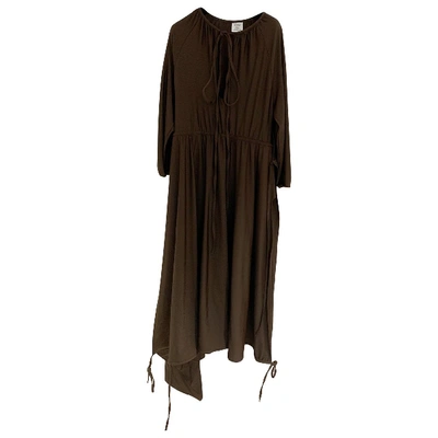 Pre-owned Vetements Brown Dress
