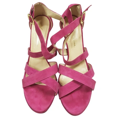 Pre-owned Blumarine Sandals In Pink